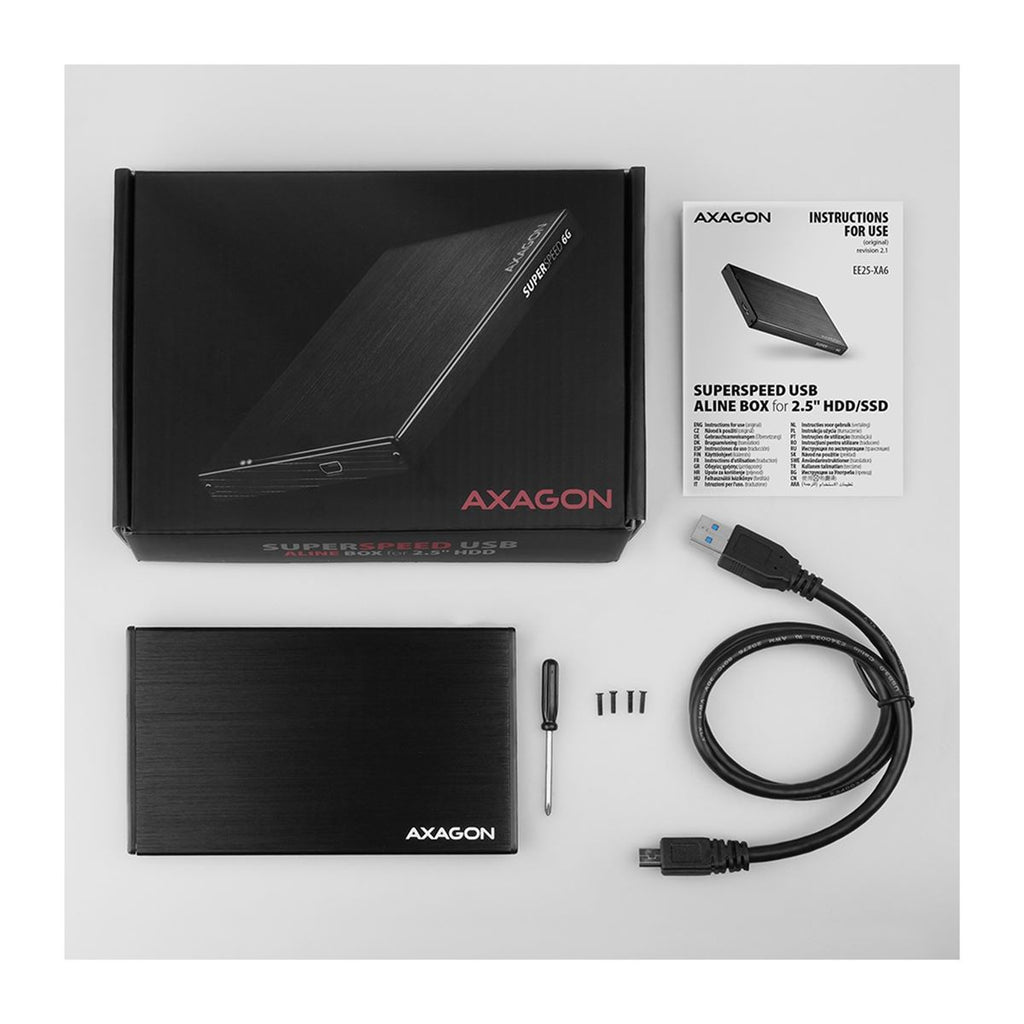 AXAGON EE25-XA6 USB3.0-SATA 6G 2.5" HDD/SSD ladica za disk