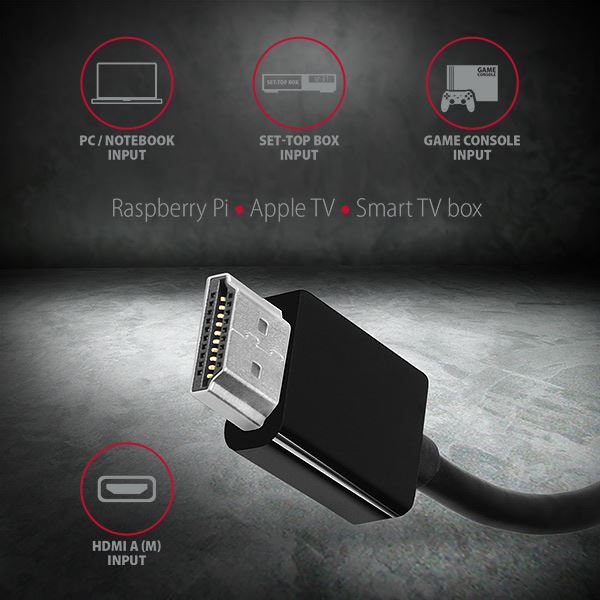Kabl AXAGON RVH-VGAN, HDMI -> VGA Reduction / Adapter, FullHD, Audio OUT