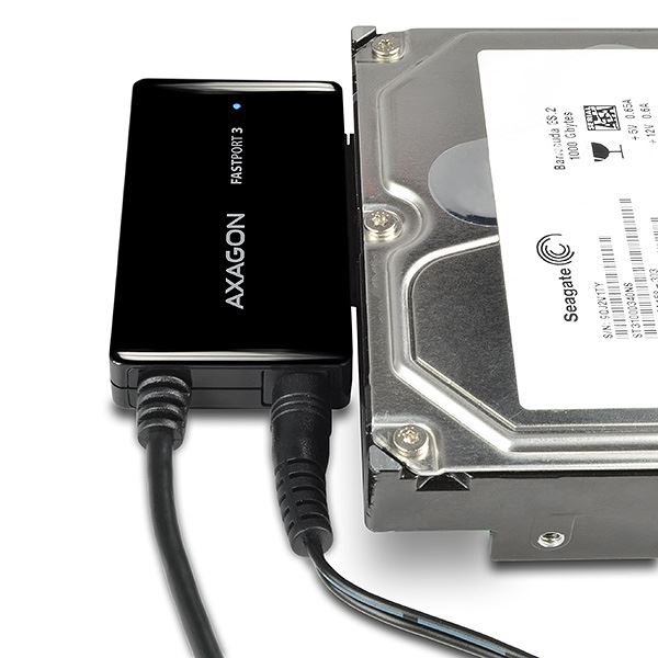 AXAGON ADSA-FP3 USB3.0 - SATA 6G HDD/SSD Adapter + AC adapter