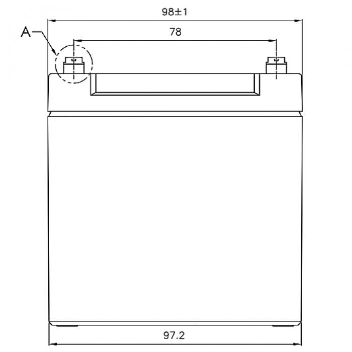 Baterija za UPS CSB baterija GPL 12120 (F2)