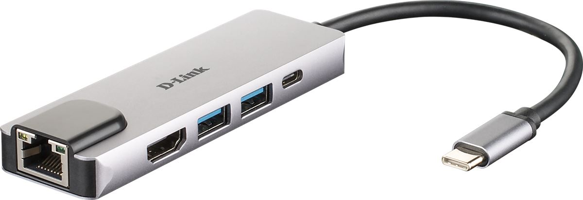 D-Link DUB-M520, 5-in-1 USB-C Hub sa HDMI/Ethernet i napajanjem