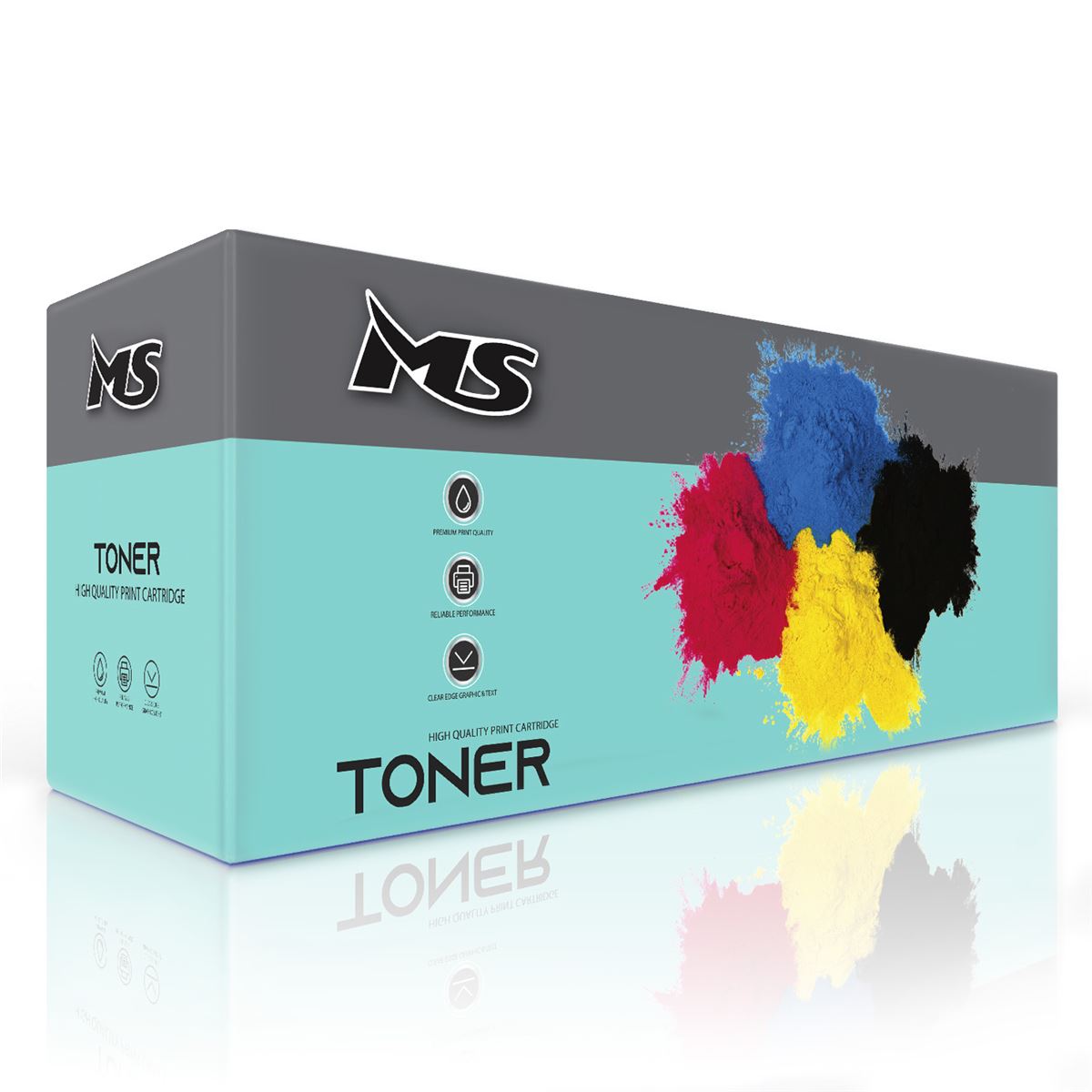 Toner MS HP CB540A/CE320A/CF210A