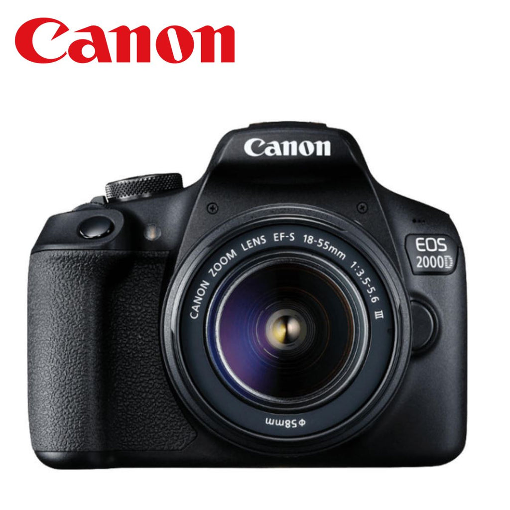 CANON DSLR fotoaparat EOS 2000D BK 18-55