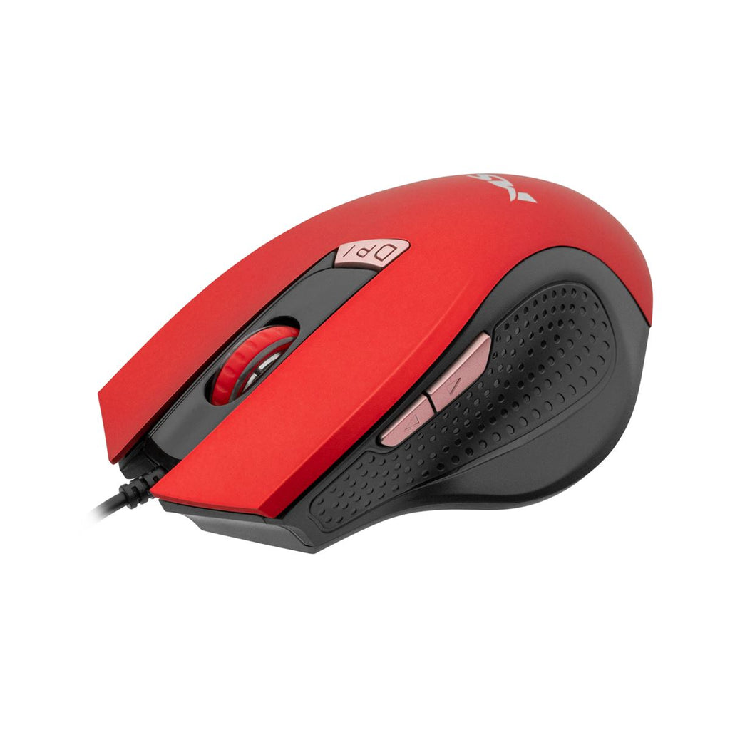 Miš Žičani MS FOCUS C116 crveni
