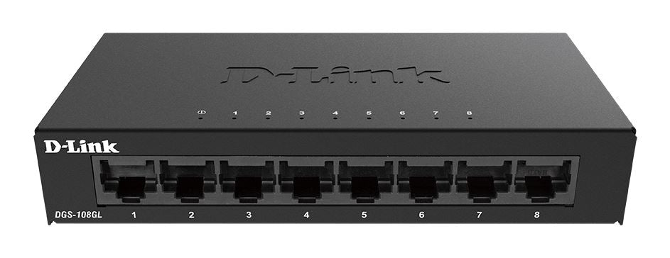 D-Link switch neupravljivi, DGS-108GL/E