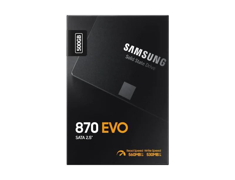 SSD disk 500GB Samsung 870 EVO 2,5" SATA MZ-77E500B/EU