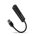 Adapter USB HUB AXAGON HMA-CR3A 3x USB-A + Gigabit LAN, 20cm