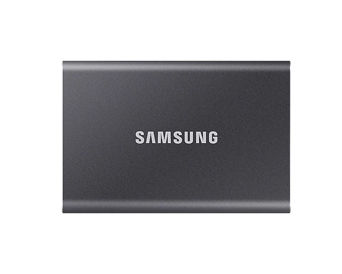 SSD disk Eksterni 1TB Samsung Portable T7 Titan Gray USB 3.2 MU-PC1T0T/WW