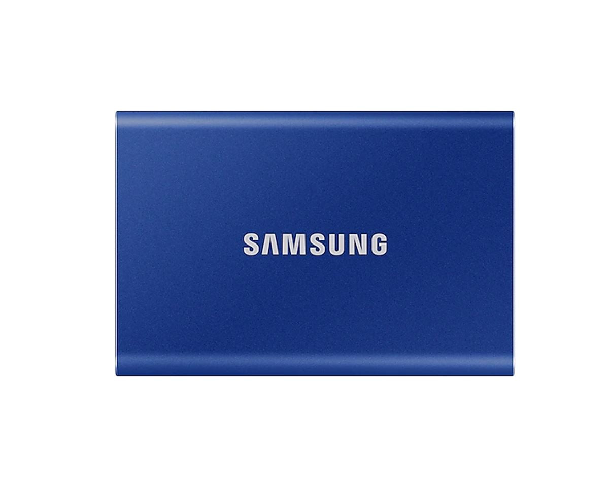 SSD disk Eksterni 1TB Samsung Portable T7 Indigo Blue USB 3.2 MU-PC1T0H/WW