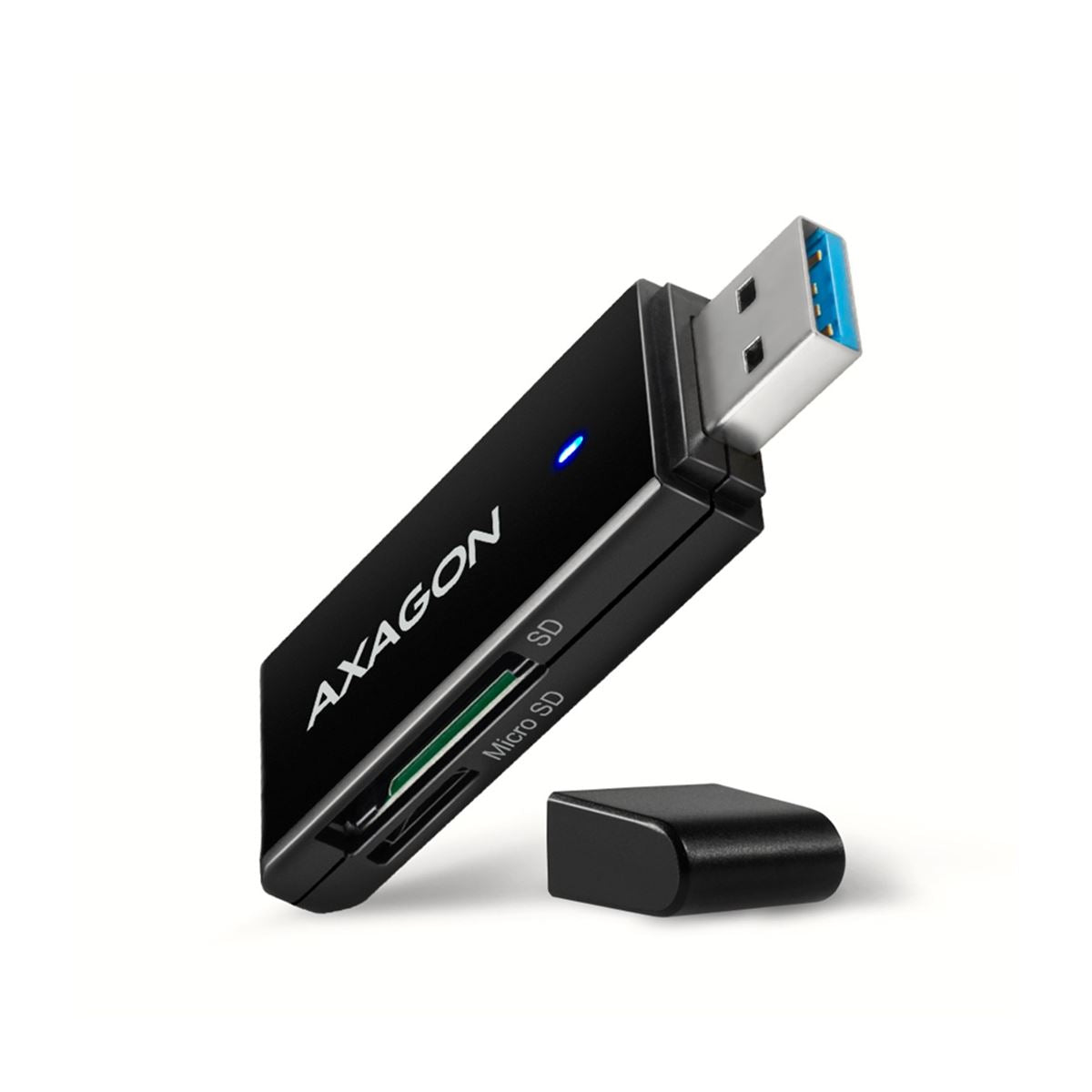 Čitač kartica Axagon USB 3.2Gen1, SD, MicroSD, CRE-S2N, AXA