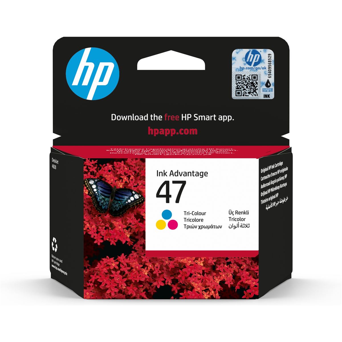 STinta HP 6ZD61AE no.47 Tri-color
