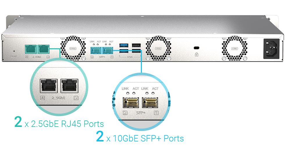 Storage uređaj STORAGE QNAP NAS TS-435XeU-4G