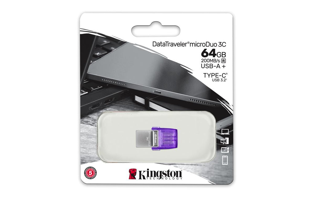 USB flash USB Stick Kingston 64GB DT Duo G3 Type C