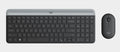 Logitech Tastatura + miš LOG MK470 Slim Wireless Crna US