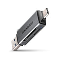 Čitač kartica AXAGON USB 3.2 Gen 1 CRE-DAC, SD, microSD
