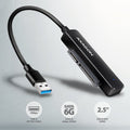 Ladica za disk Axagon Ladica 2.5" SATA -> USB3.2, Black, ADSA-FP2A, AXA