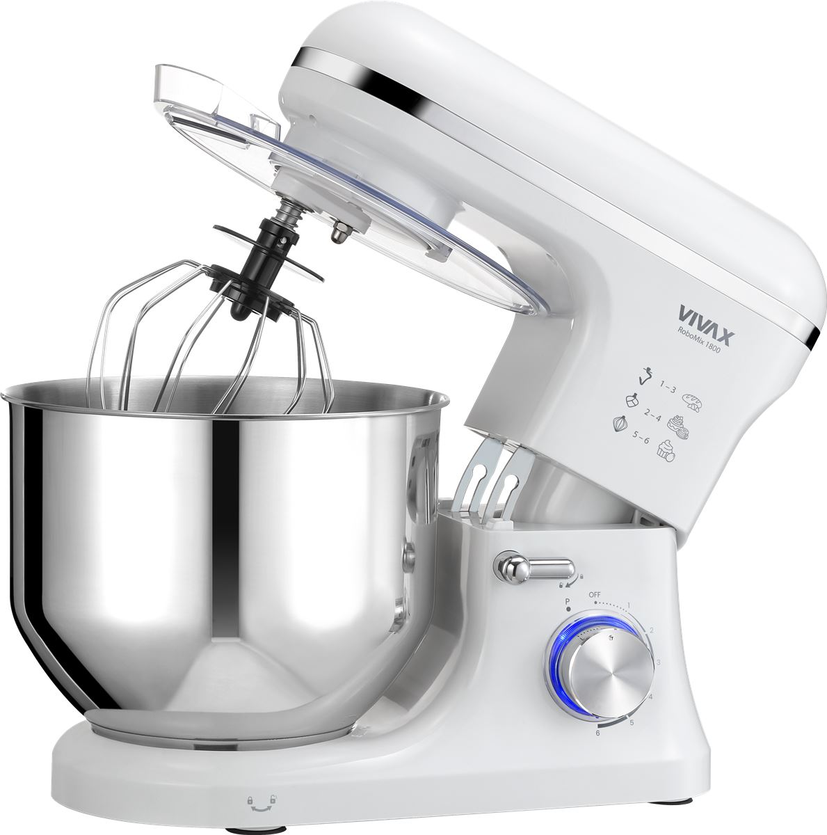 Mikser VIVAX HOME kuhinjski robot RM-71800WH