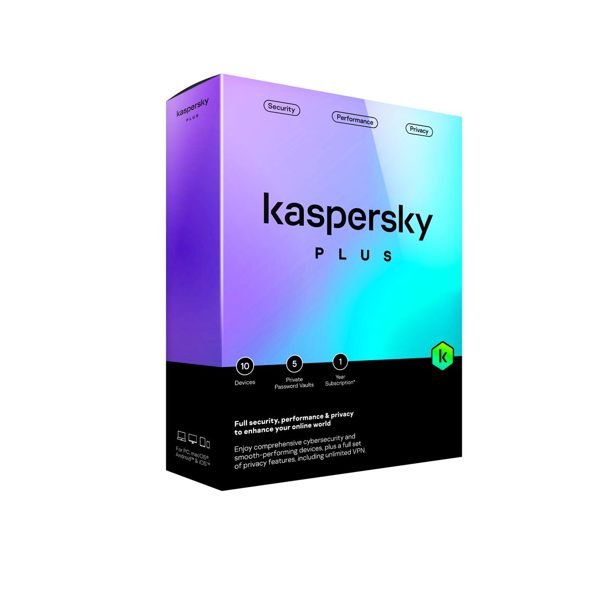Antivirus Kaspersky Lab Kaspersky Plus 3dv 1y