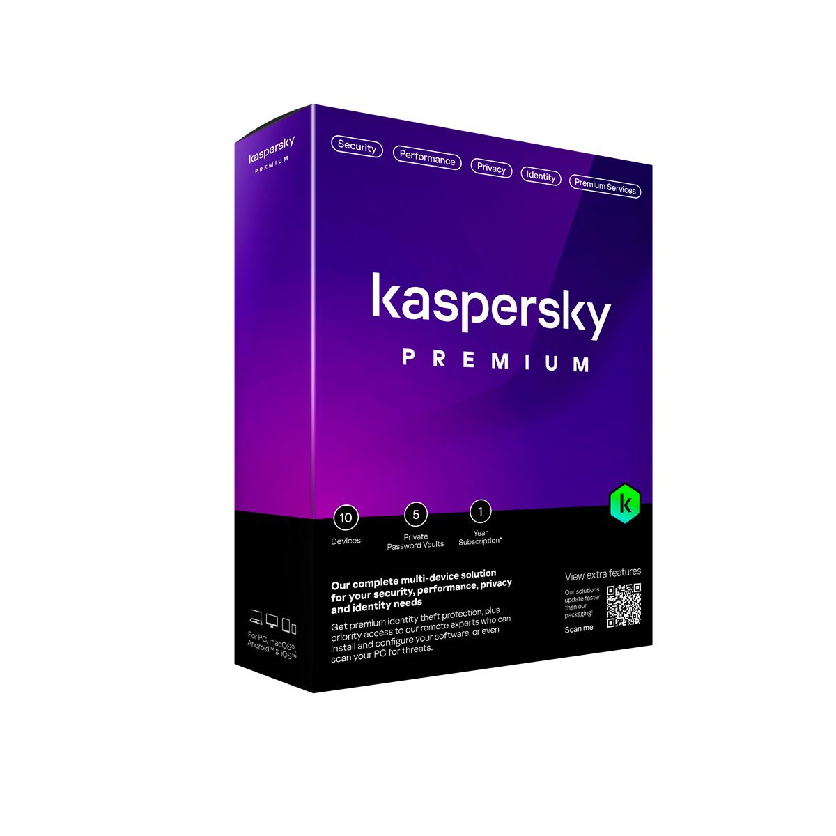 Antivirus Kaspersky Lab Kaspersky Premium 1dv 1y