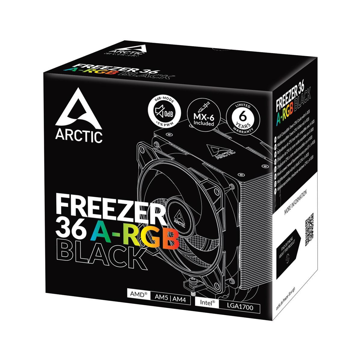 Hladnjak za Procesor Arctic Freezer 36 A-RGB (Black)