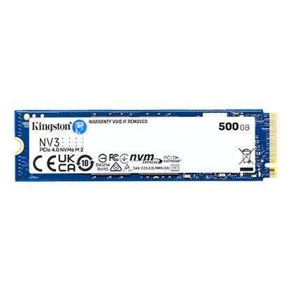 SSD disk Kingston 500GB KIN NV3 PCIe M.2 2280 NVMe SNV3S/500G