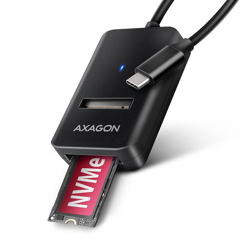 Ladica za disk Axagon Ladica SATA & NVMe -> USB-C 3.2 Gen2, ADM2-CM, AXA
