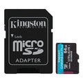 Memorijska kartica Kingston SD MICRO 64GB Canvas Go! Plus + ADP SDCG4/64GB