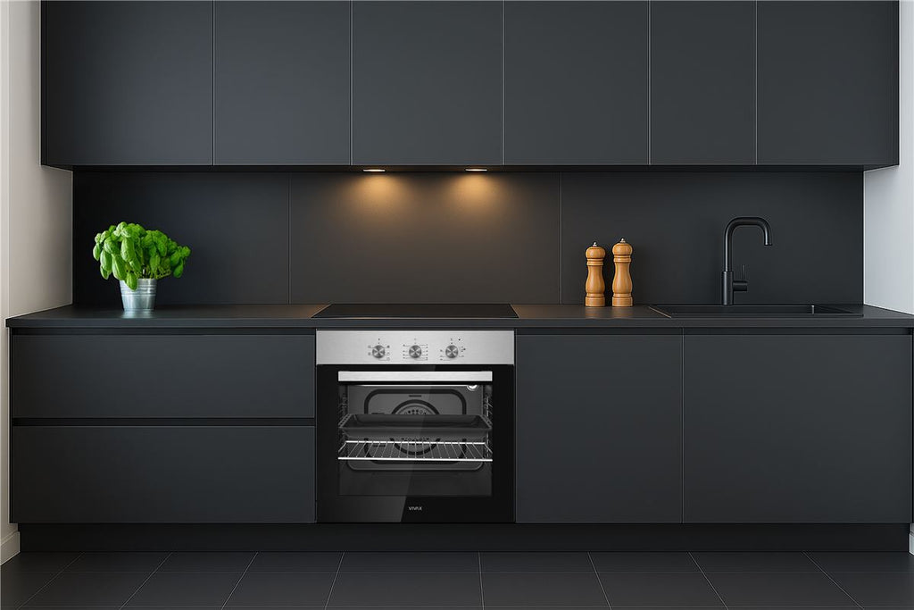 Ugradna pećnica VIVAX HOME ugradbena rerna BO-606FTM X