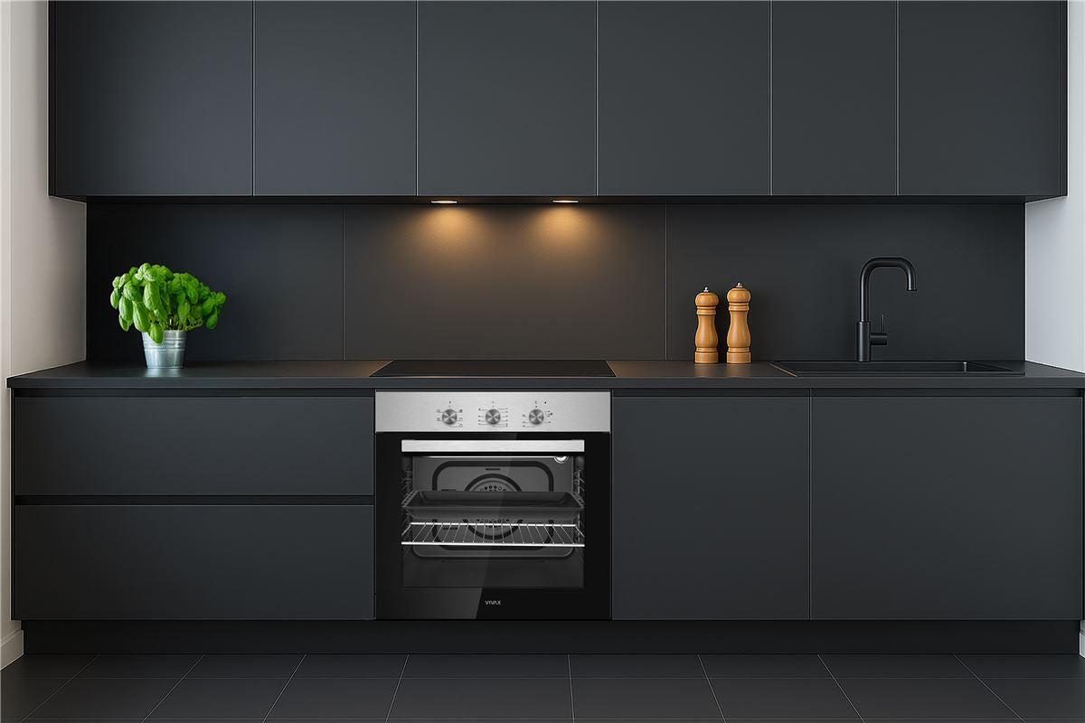 Ugradna pećnica VIVAX HOME ugradbena rerna BO-606FTM X
