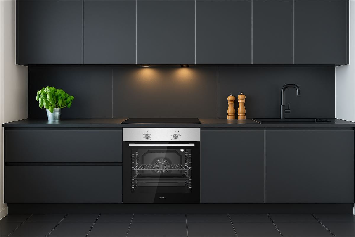 Ugradna pećnica VIVAX HOME ugradbena rerna BO-806BFM X