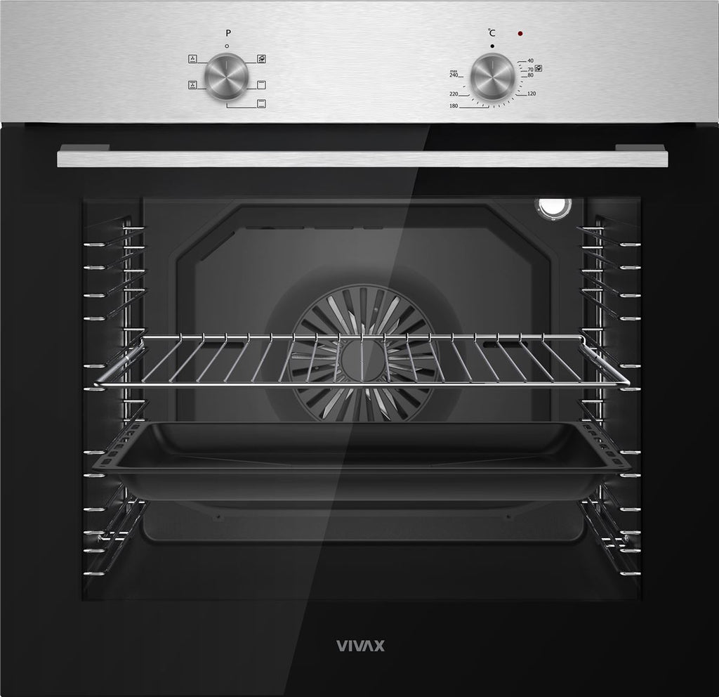 Ugradna pećnica VIVAX HOME ugradbena rerna BO-806BFM X