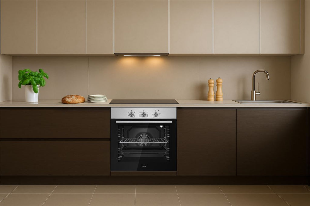 Ugradna pećnica VIVAX HOME ugradbena rerna BO-806BFTM X