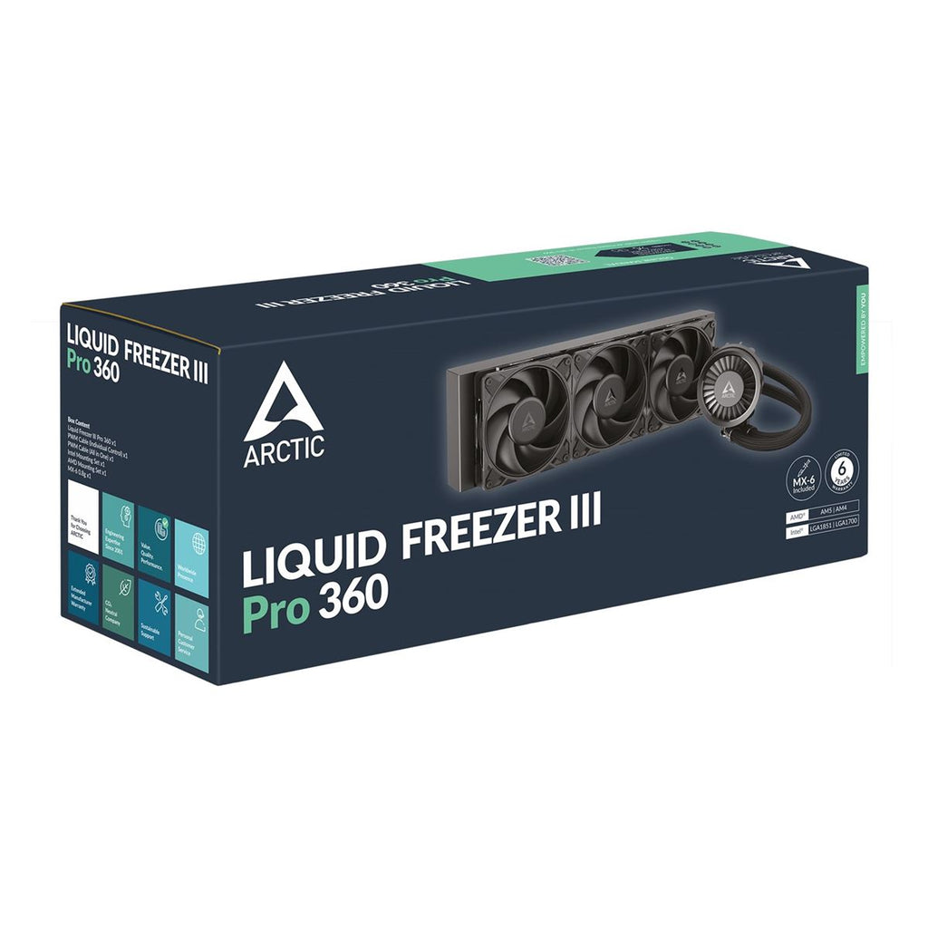 Hladnjak Vodeno hlađenje za procesor Arctic Liquid Freezer III Pro 360 (black)