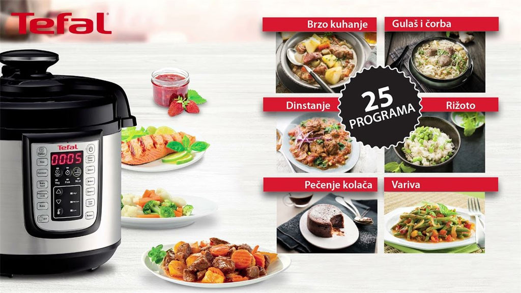 Kuhalo na paru Tefal multicooker CY505EE0