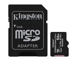 Memorijska kartica SD MICRO Kingston 64GB Kingston Canvas Select Plus + Adapter