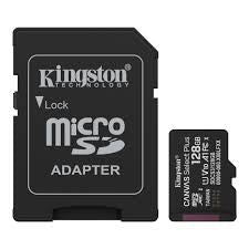 Memorijska kartica SD MICRO Kingston 128GB Canvas Select Plus + Adapter SDCS3/128GB