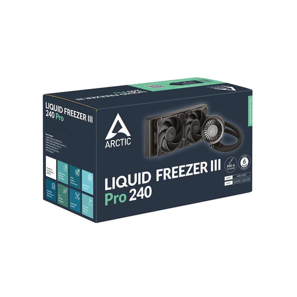 Hladnjak Vodeno hlađenje za procesor Arctic Liquid Freezer III Pro 240 (black)