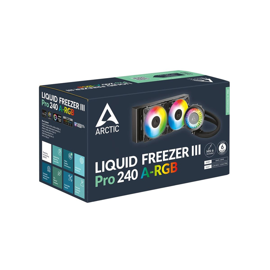 Hladnjak Vodeno hlađenje za procesor Arctic Liquid Freezer III Pro 240 A-RGB(B)