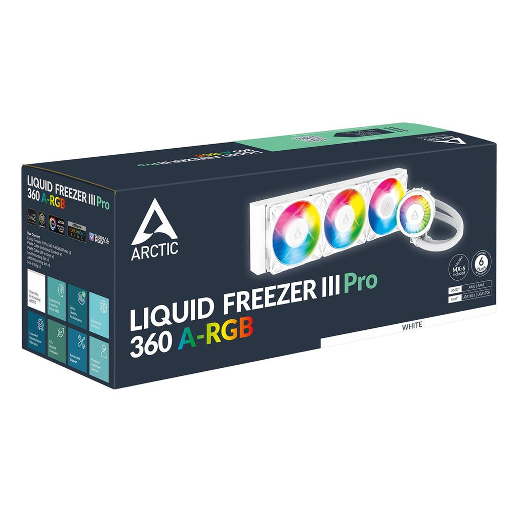 Hladnjak Vodeno hlađenje za procesor Arctic Liquid Freezer III Pro 360 A-RGB(W)