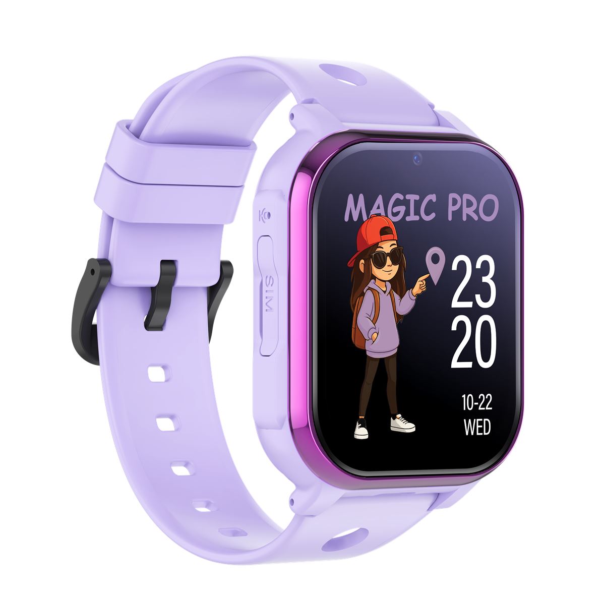 Sportski gadget VIVAX smart KIDS watch 4GMAGIC PRO Purple