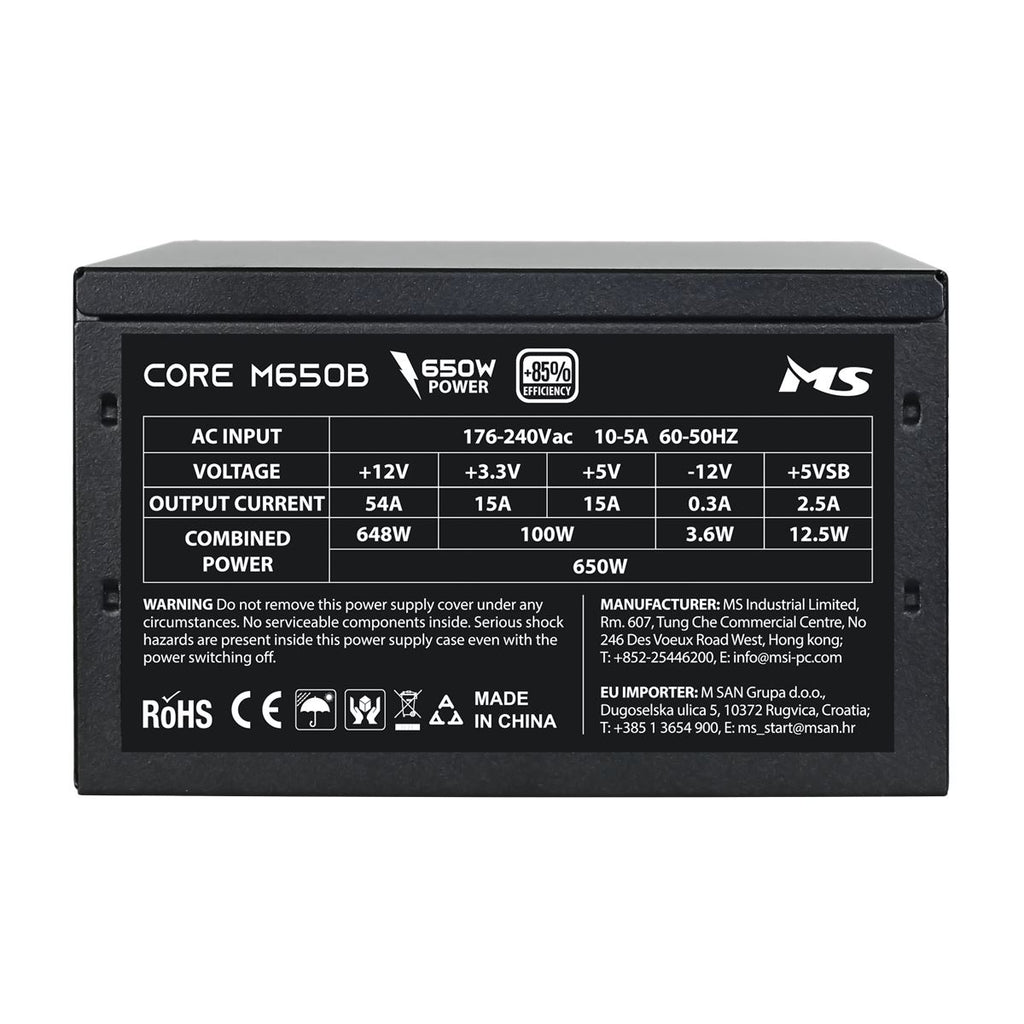 NAPAJANJE MS CORE M650B
