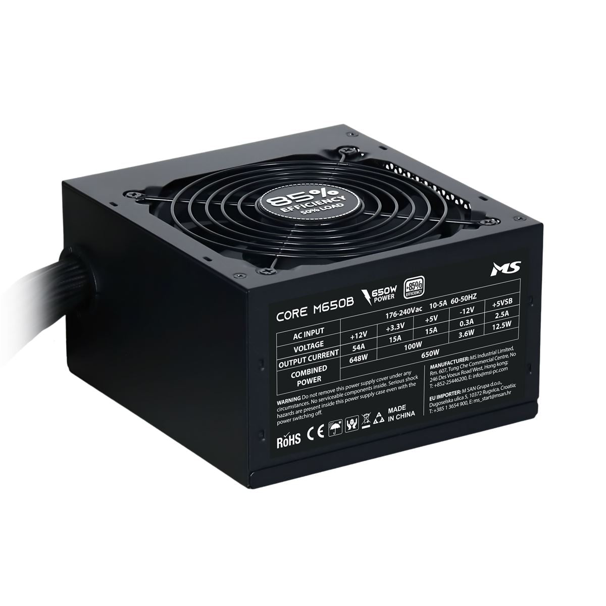 NAPAJANJE MS CORE M650B