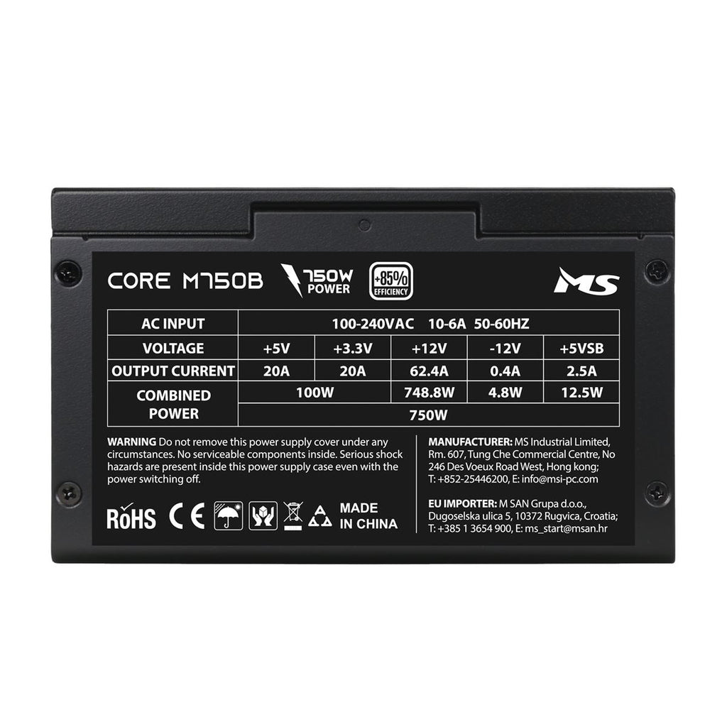NAPAJANJE MS CORE M750B ATX3.1