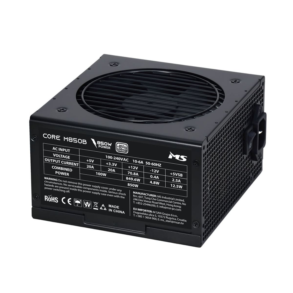 NAPAJANJE MS CORE M850B ATX3.1