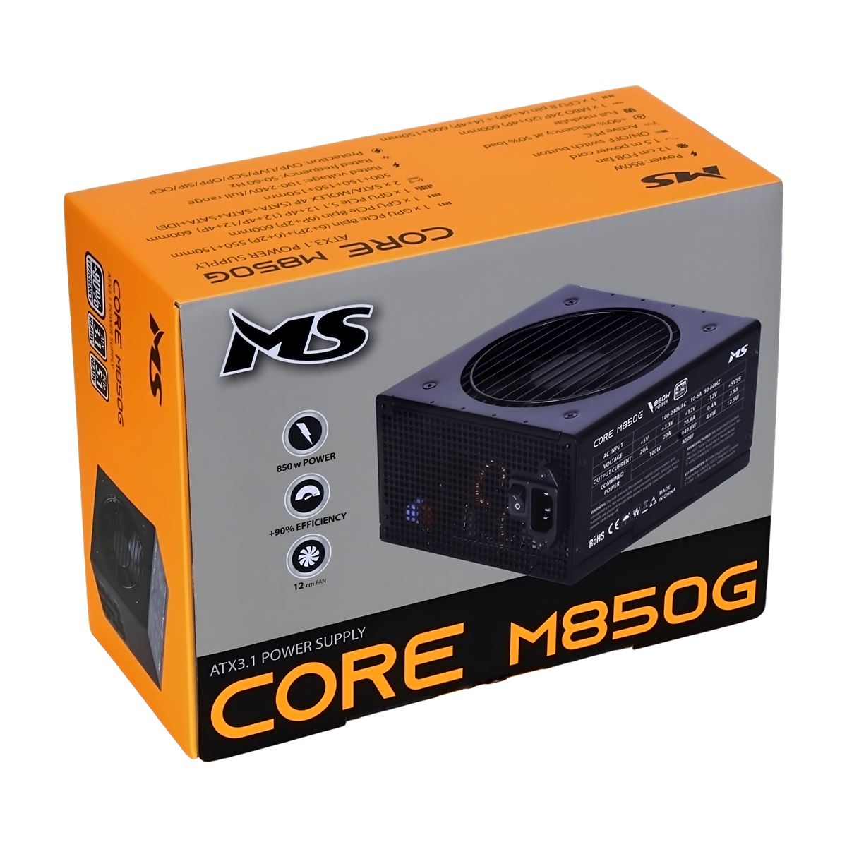 NAPAJANJE MS CORE M850G ATX3.1