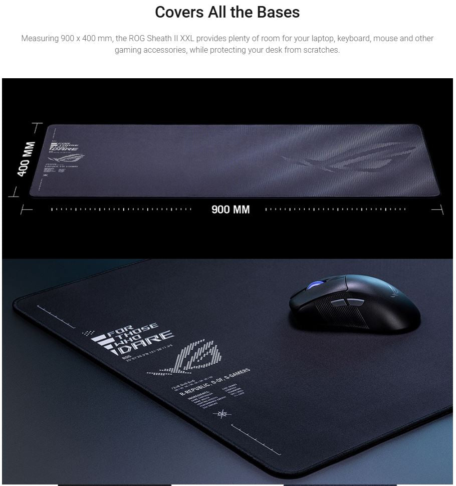 Podloga za miš ASUS ROG SHEATH II XXL