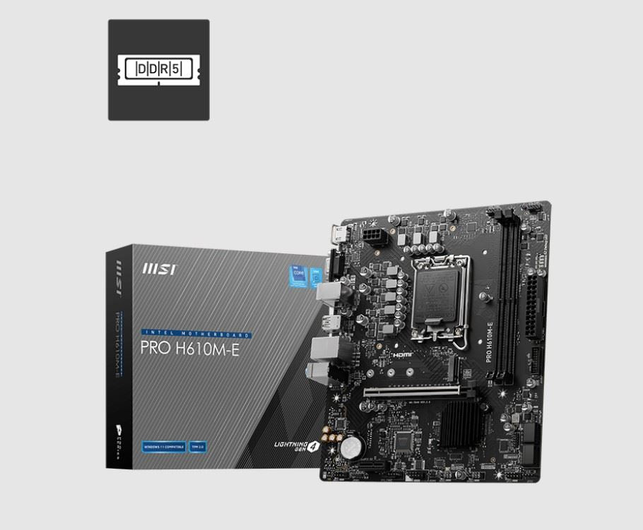 Matična Ploča 1700 MSI PRO H610M-E