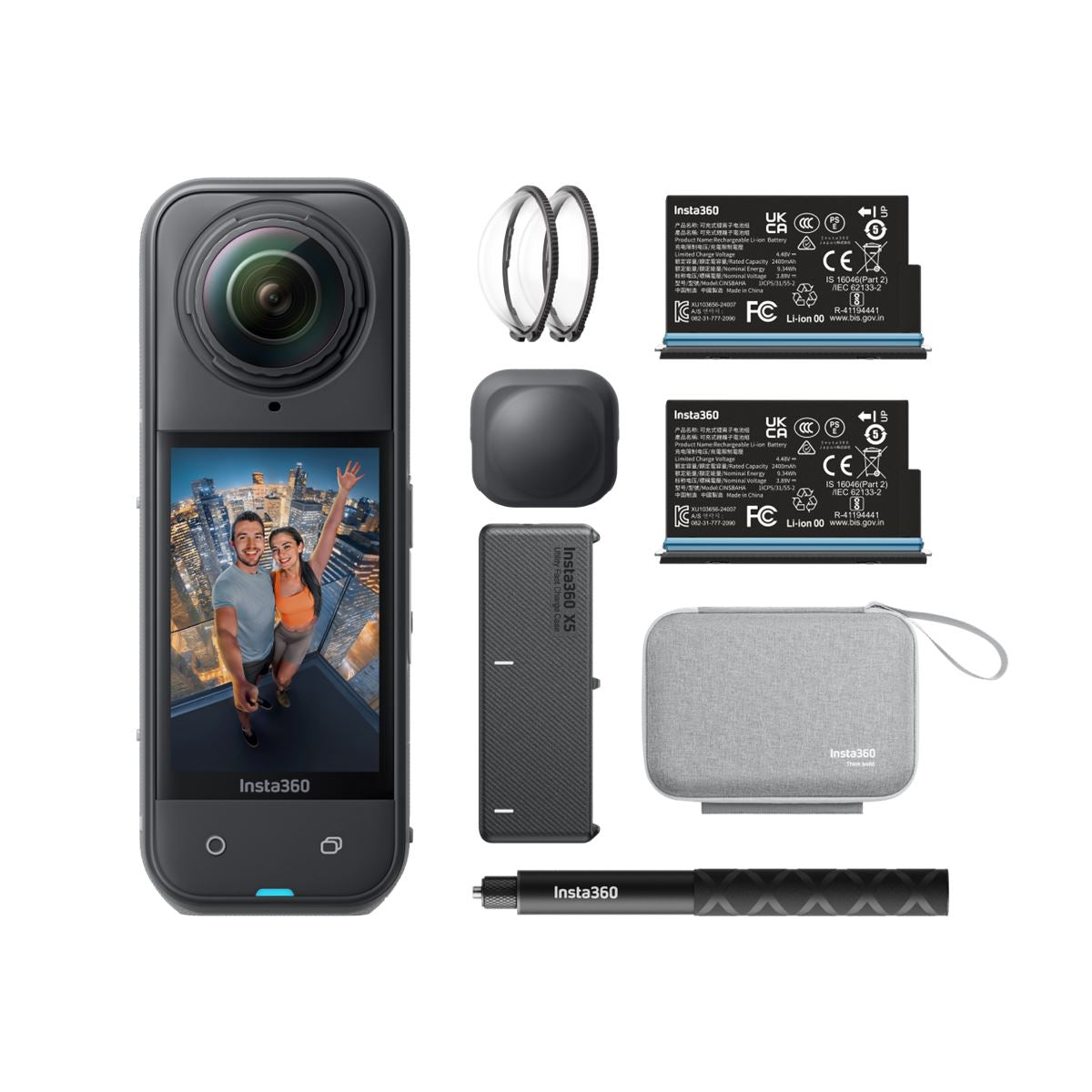 Akciona kamera Insta360 X5 Essential Bundle