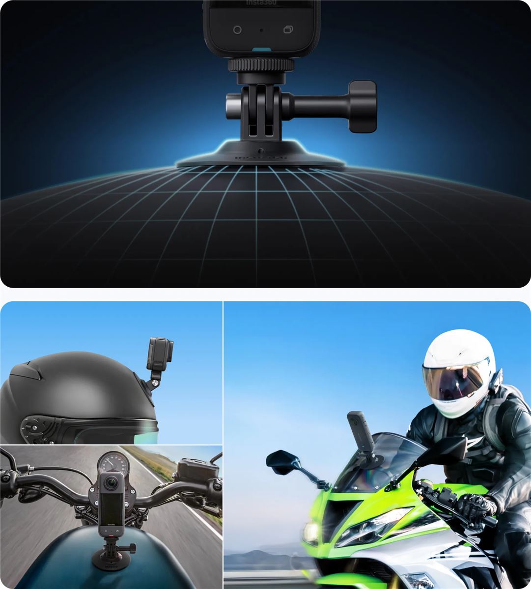 Akciona kamera Insta360 Motorcycle Kit