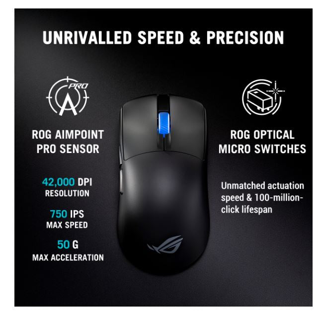 Miš ASUS ROG HARPE II ACE BLACK
